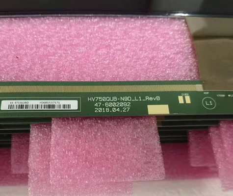 Pantalla de la PULGADA TV de BOE 75, 12V panel LCD DV750QUB-P20 de 75 pulgadas para SAMSUNG