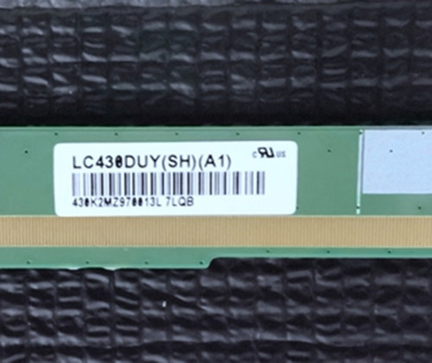 Pantalla LC430DUY del reemplazo del panel FHD LG TV de la PULGADA TV del ISO 43 que envía y que dirige A1