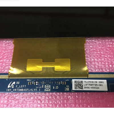 12V 75 pantalla de la PULGADA TV, panel LCD LSF750FF05 18Y_VR75 de Samsung